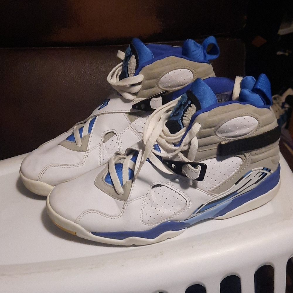 Orlando MAGIC Inspired Retro 8 Jordan Basketball Sneakers ¡NA! Replicas